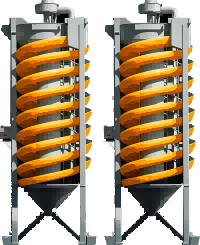 WSHT Spiral Chute Concentrator (5LL Serie)