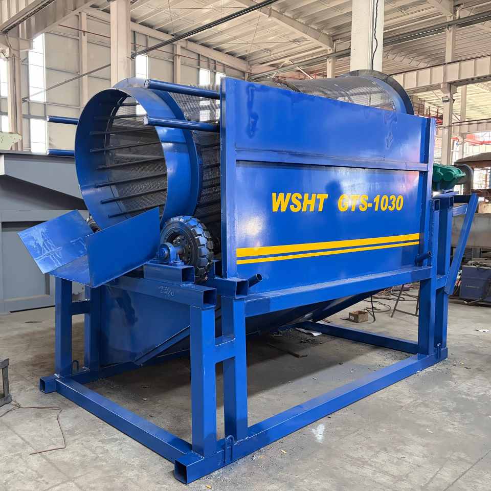 Equipo para minería de oro móvil y separación de drum
