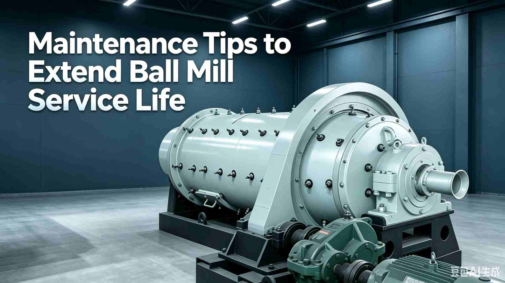 Consejos de mantenimiento para alargar la vida útil de la bola de molino