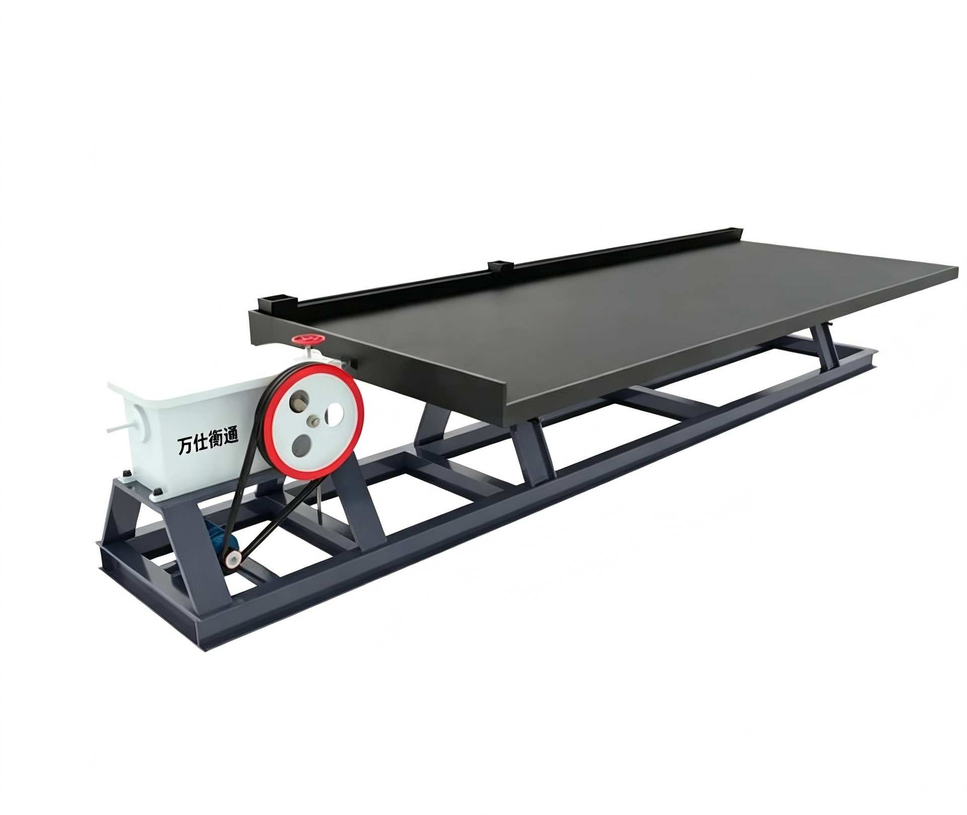 6S Vidrio Fibra de Vidrio Tabla de Vibración Tabla de Separación por Gravedad para Minerales de Oro, Tungsteno y Estaño para Plantas de Procesamiento de Minerales Separación de Minerales Finales