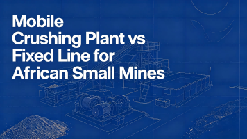 Planta de Trituración Móvil vs. Línea Fija para Minas Pequeñas en África