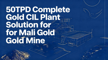 50TPD Solución Completa de Planta de Extracción de Oro CIL para Minera de Oro en Mali