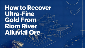 ¿Cómo Recuperar Oro Ultra-Fino de Minerales Aluviales de Río?