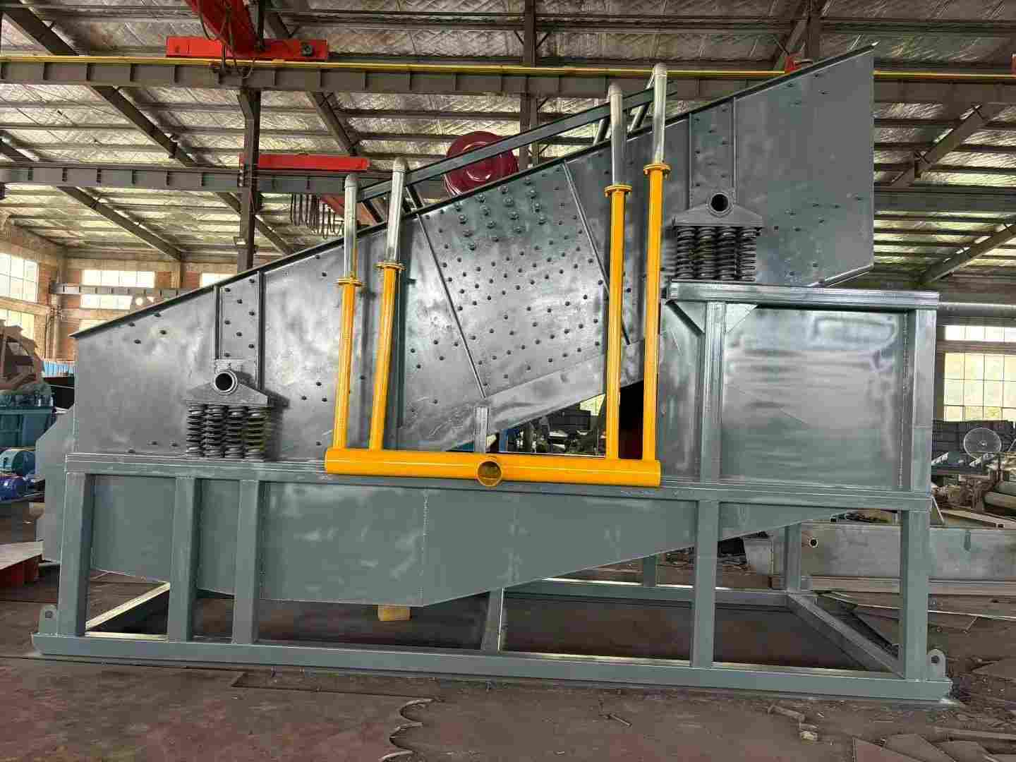 WSHT Máquina de panning de oro con vibración alta frecuencia Equipo de separación de oro fino de placer de alta frecuencia