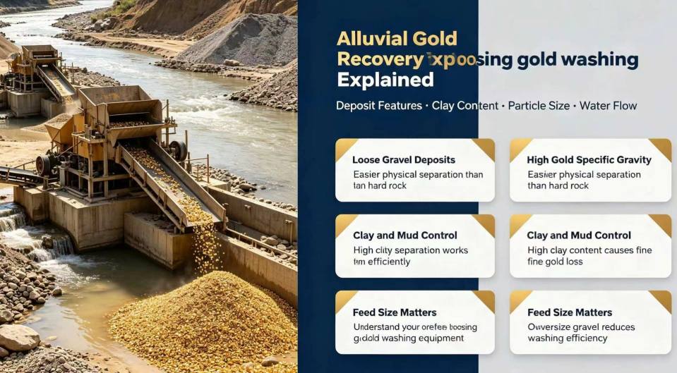 Minería de Oro Alluvial: Guía Completa para Principiantes para Minas Pequeñas y Medianas