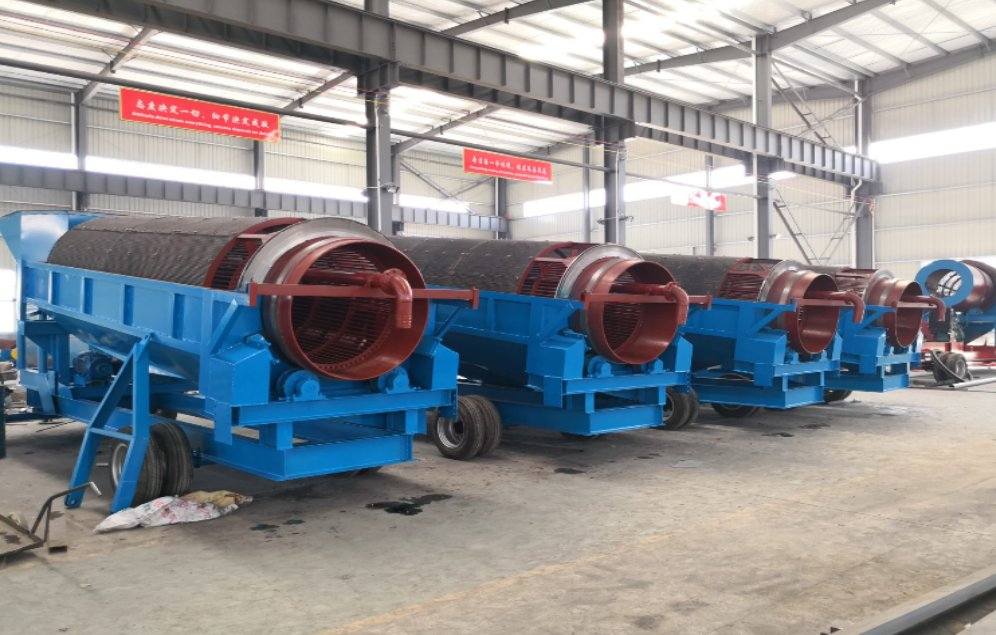 1240Trommel equipo para minería de oro