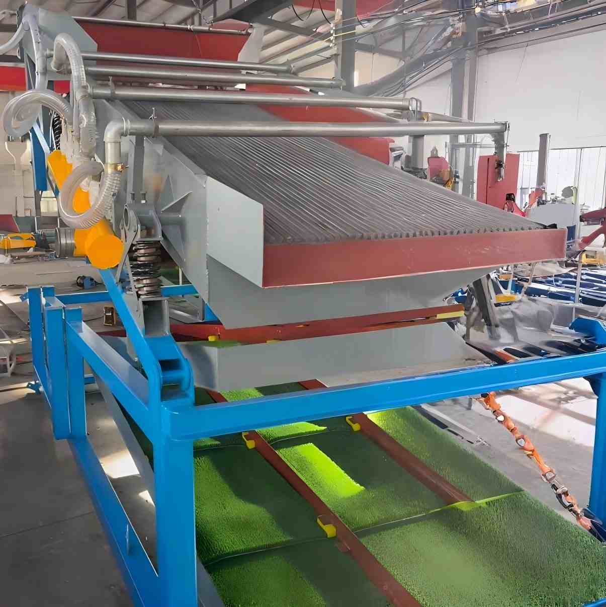 WSHT Máquina de panning de oro de alta frecuencia portátil, equipo de separación de oro para minería de placer